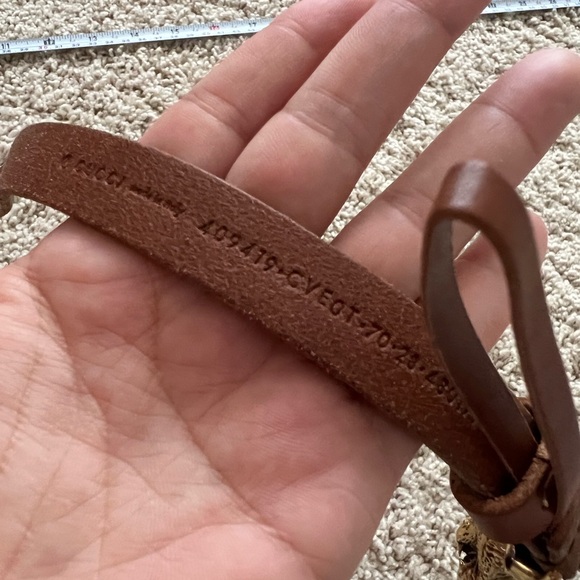 Gucci tiger head belt 70 cm - Picture 5 of 8